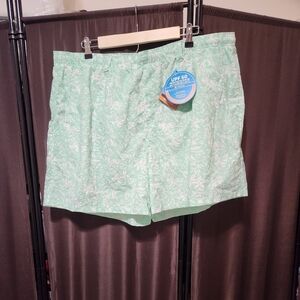 Columbia mens  printed omni shield 50 upf super broadcast water  shorts xxl nwt